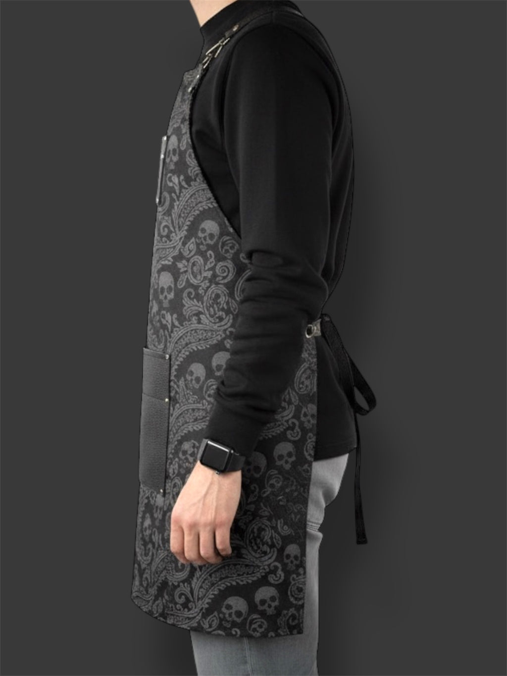 Skull Damask