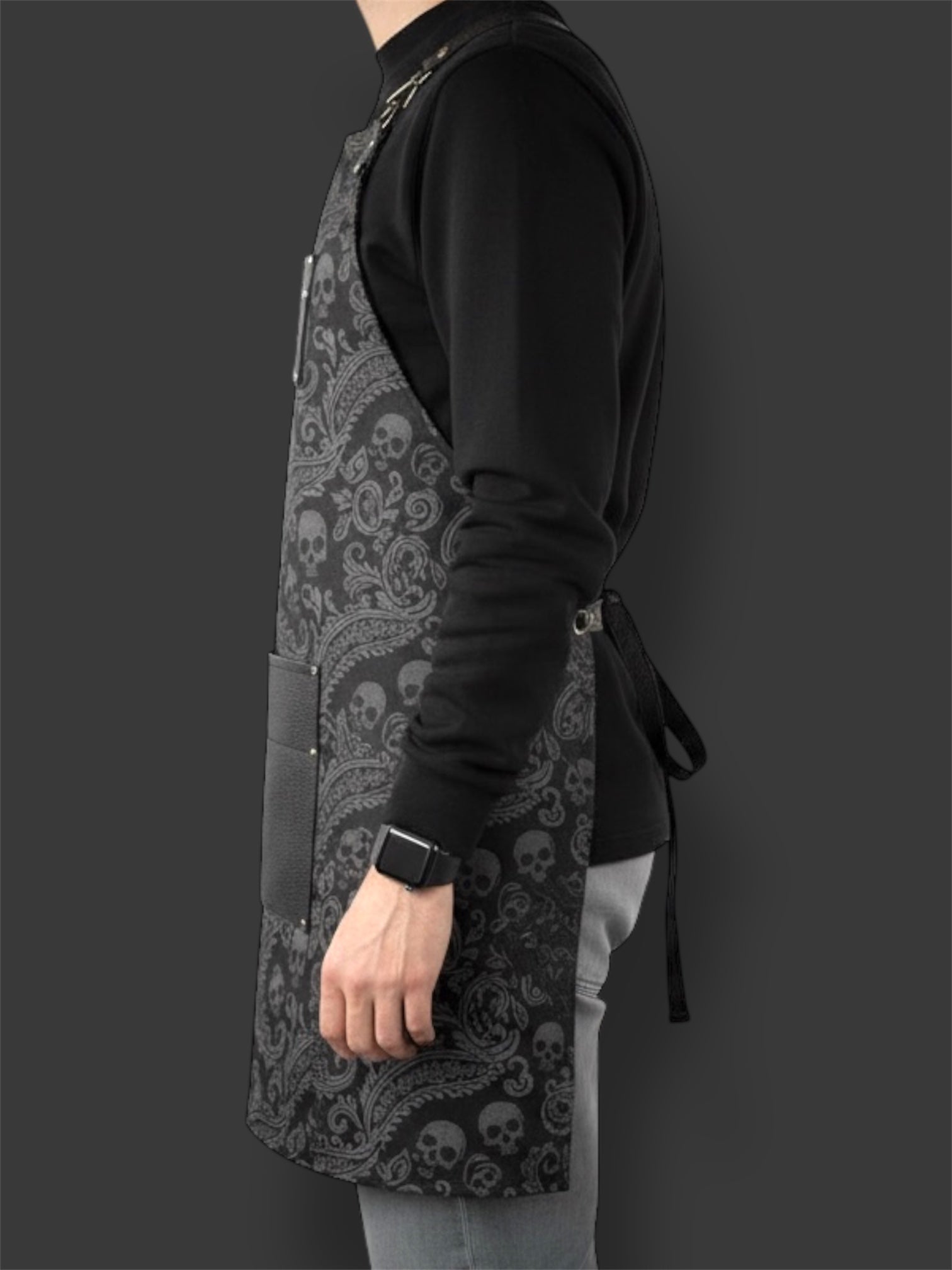 Skull Damask