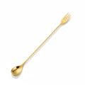 Cocktail spoon 30cm con forchetta