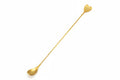 Cocktail spoon tea drop