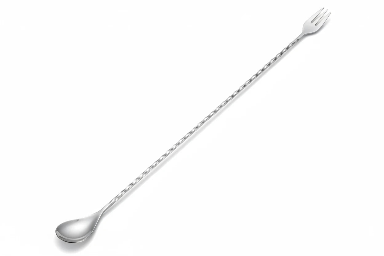 Cocktail spoon 50cm con forchetta