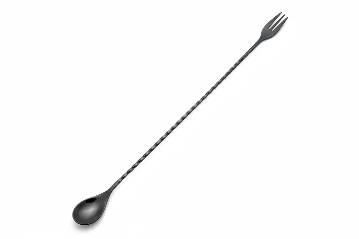 Cocktail spoon 50cm con forchetta