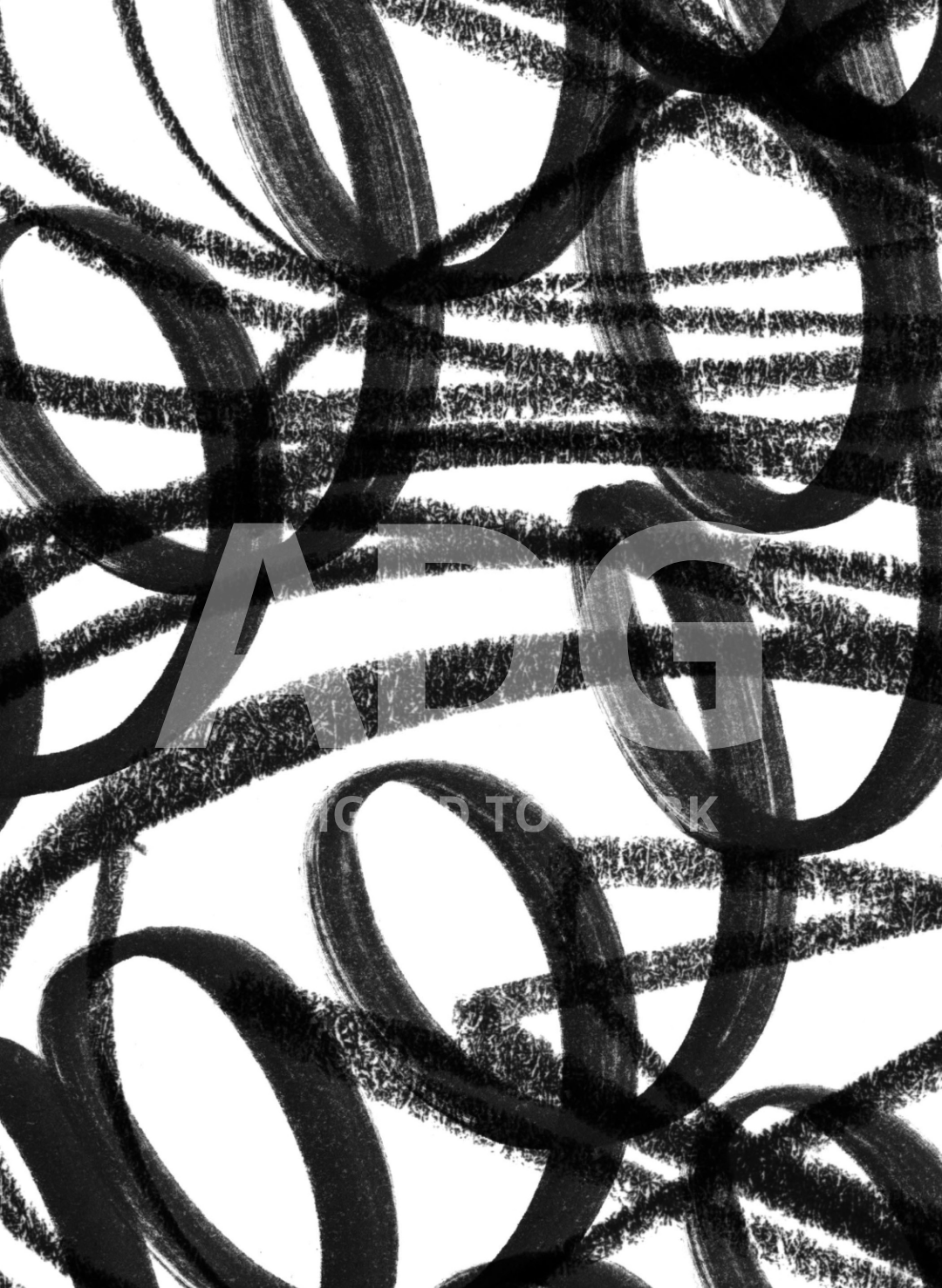Abstract scribble